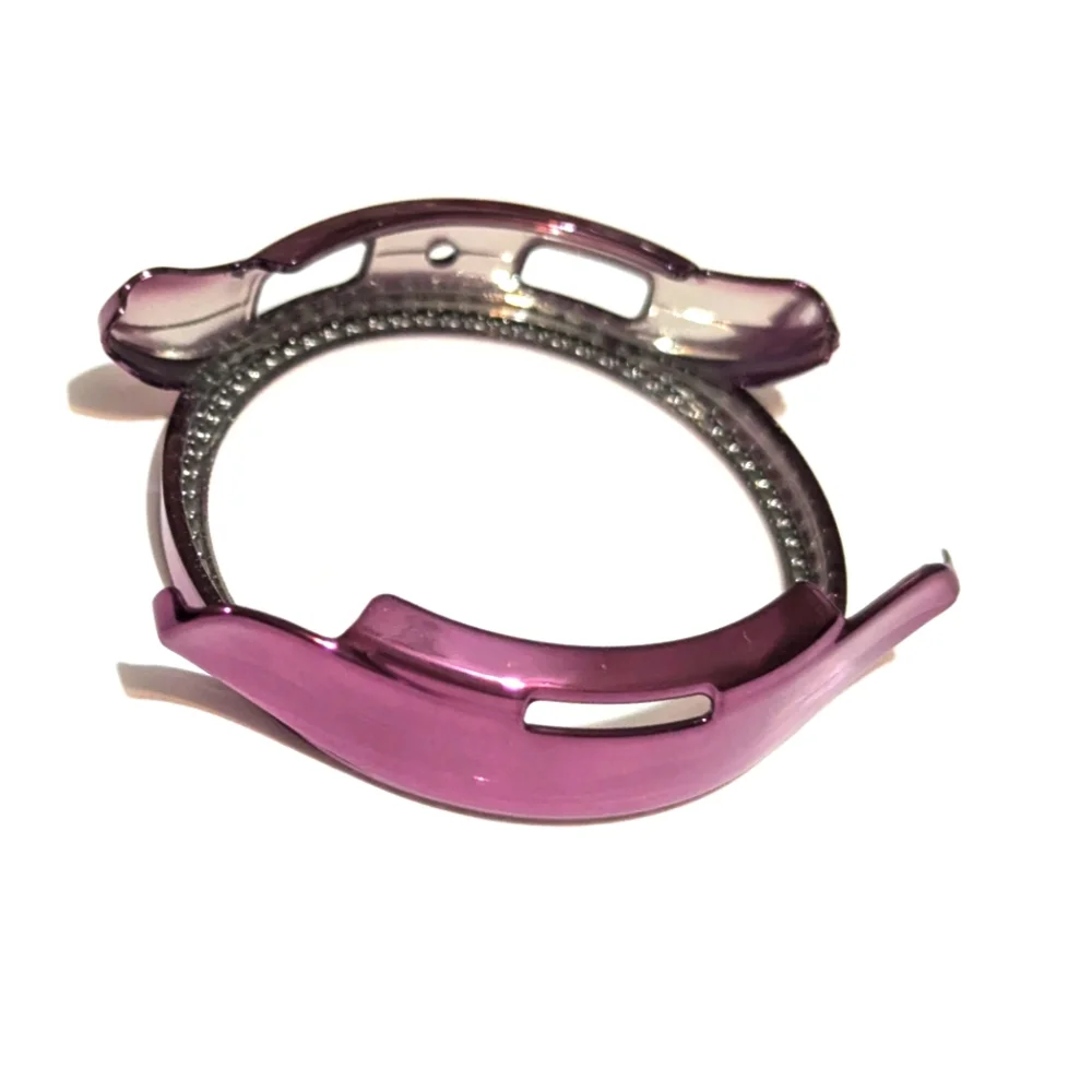 Colorful Watch Screen Protector Case with Rhinestones Set Of 10 Samsung 6 44mm - Picture 4 of 5